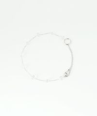 ステーション2wayステンレスブレスレット・アンクレット【Zoule】