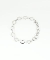 サークルチェーン2wayステンレスブレスレット・アンクレット【Zoule】