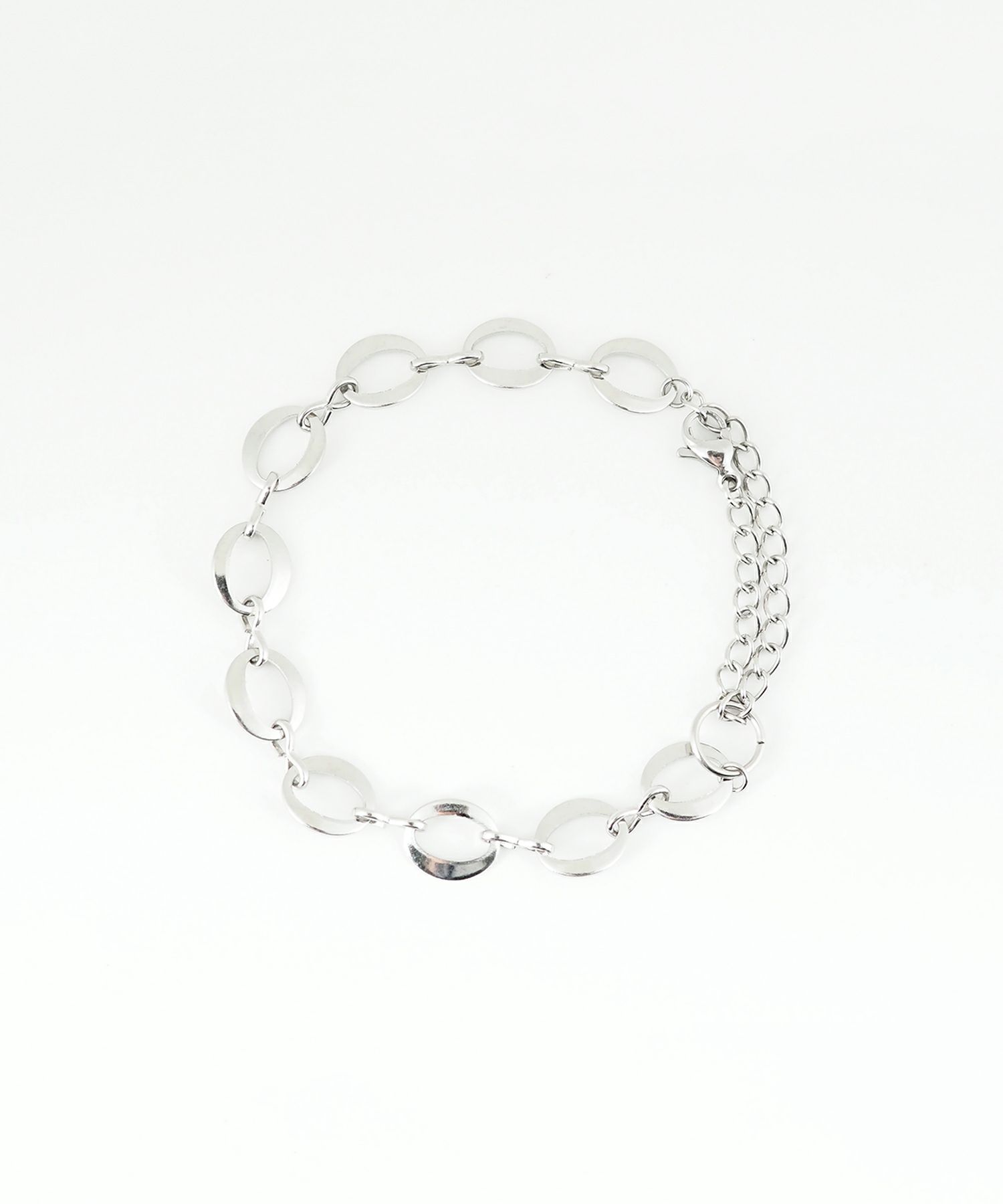 サークルチェーン2wayステンレスブレスレット・アンクレット【Zoule】