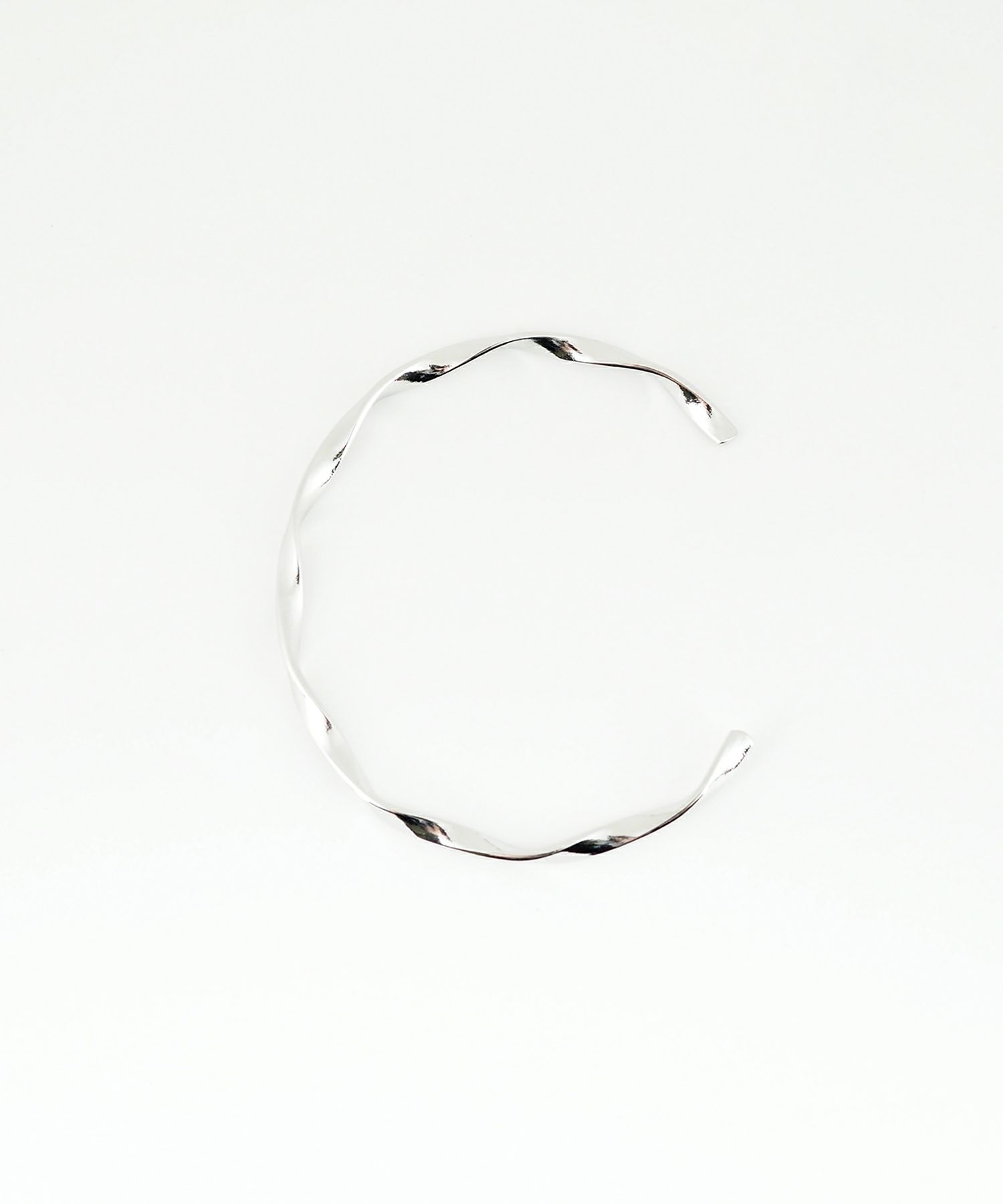 ツイストステンレスバングル【Zoule】