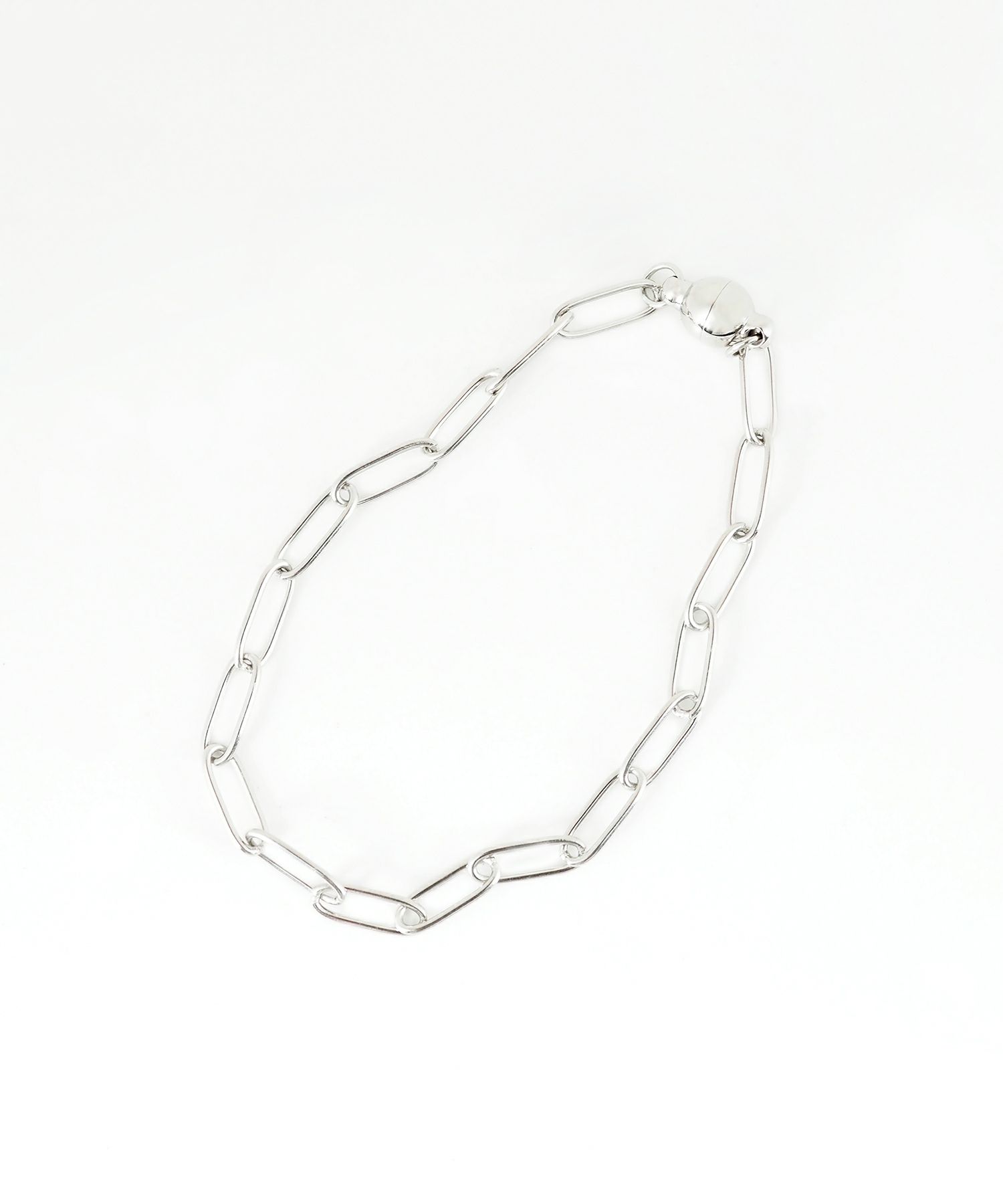 アズキチェーンマグネットステンレスブレスレット