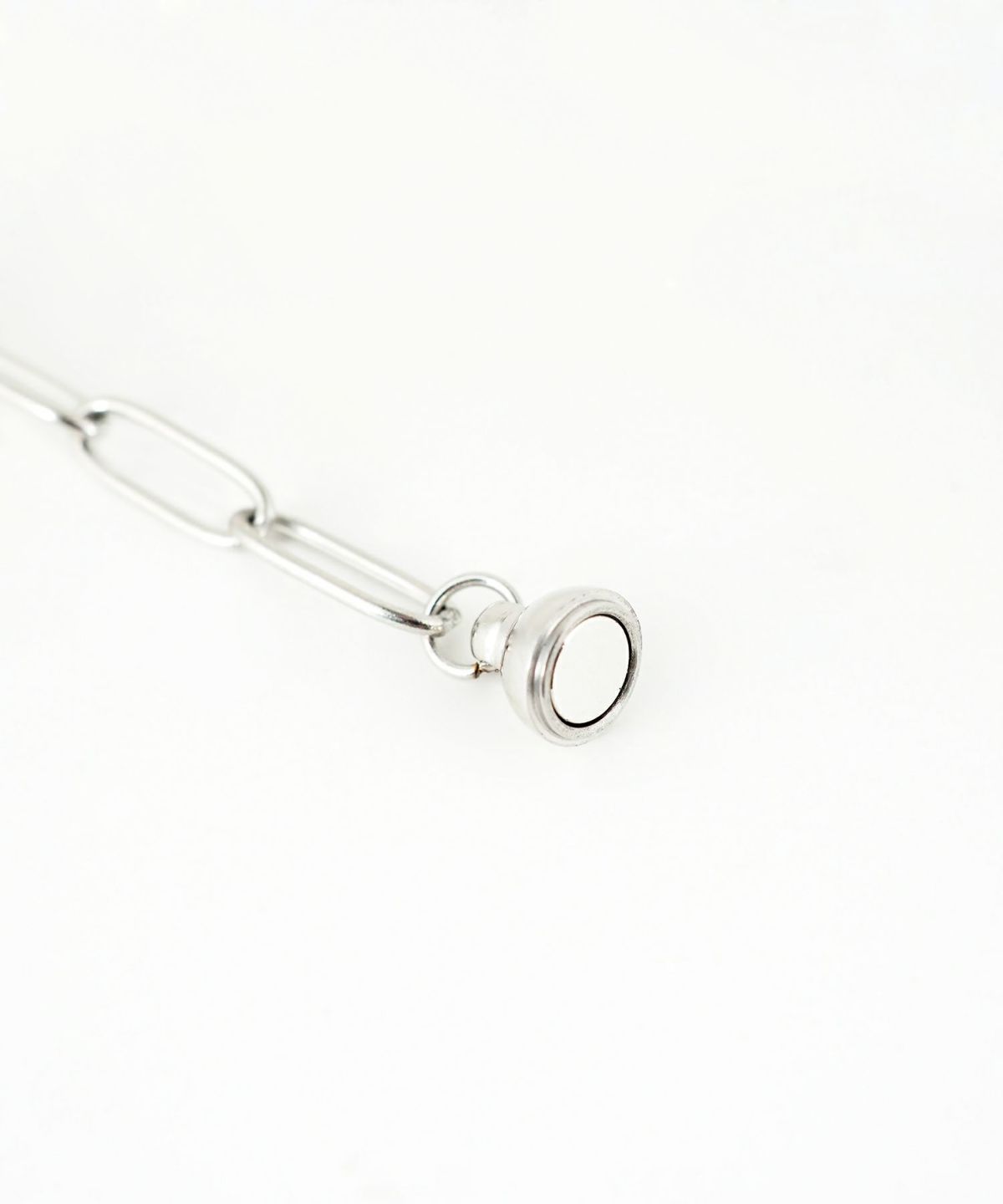 アズキチェーンマグネットステンレスブレスレット