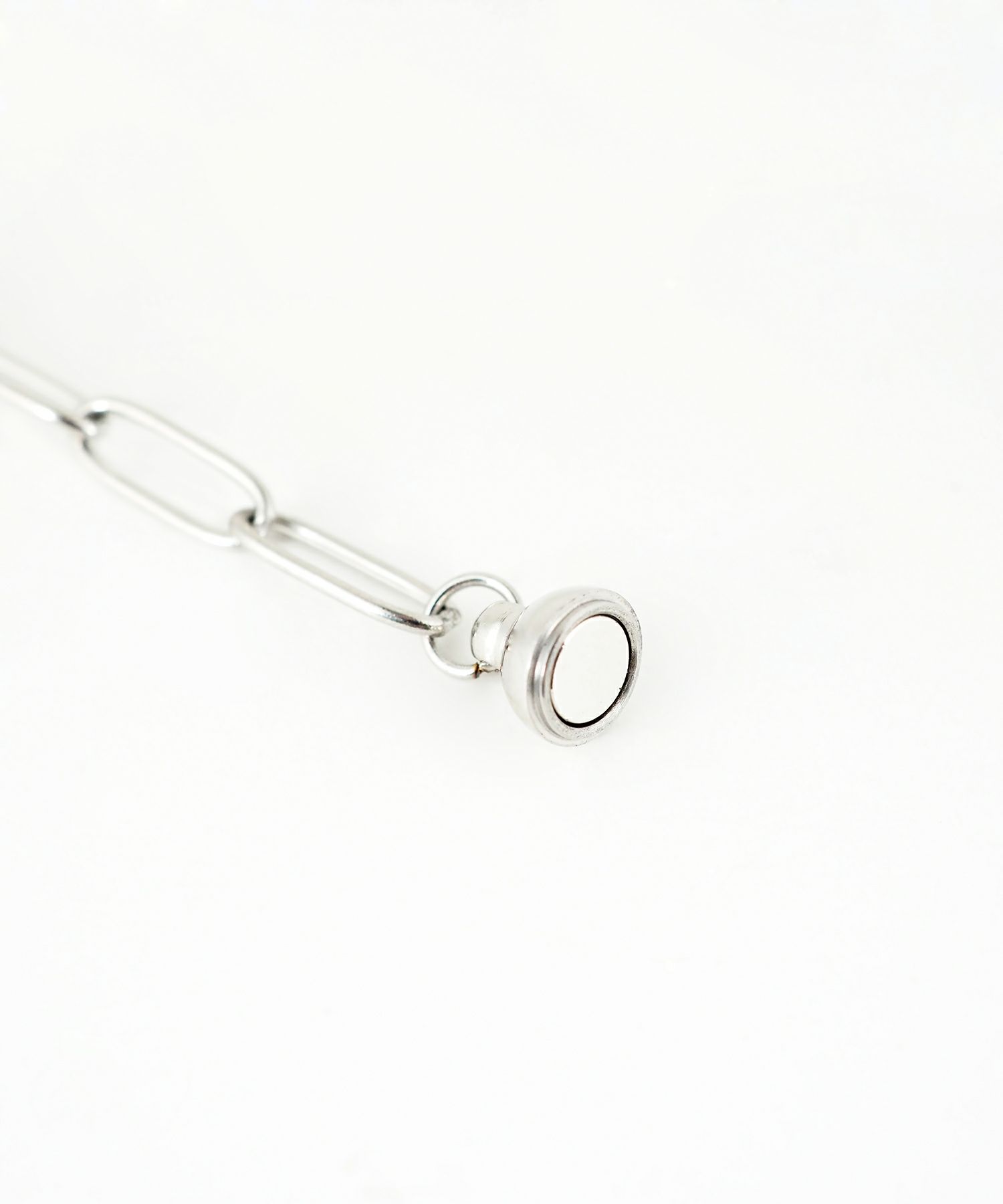 アズキチェーンマグネットステンレスブレスレット