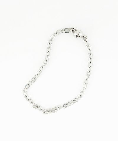 ミックスチェーン2wayステンレスブレスレット・アンクレット【Zoule