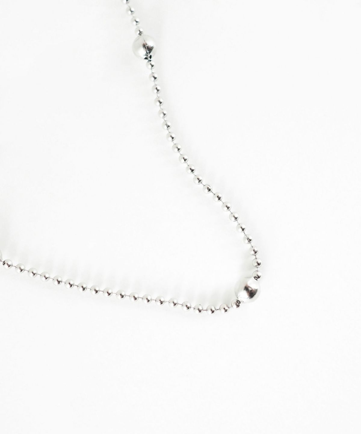 ボールチェーンマグネットステンレスブレスレット