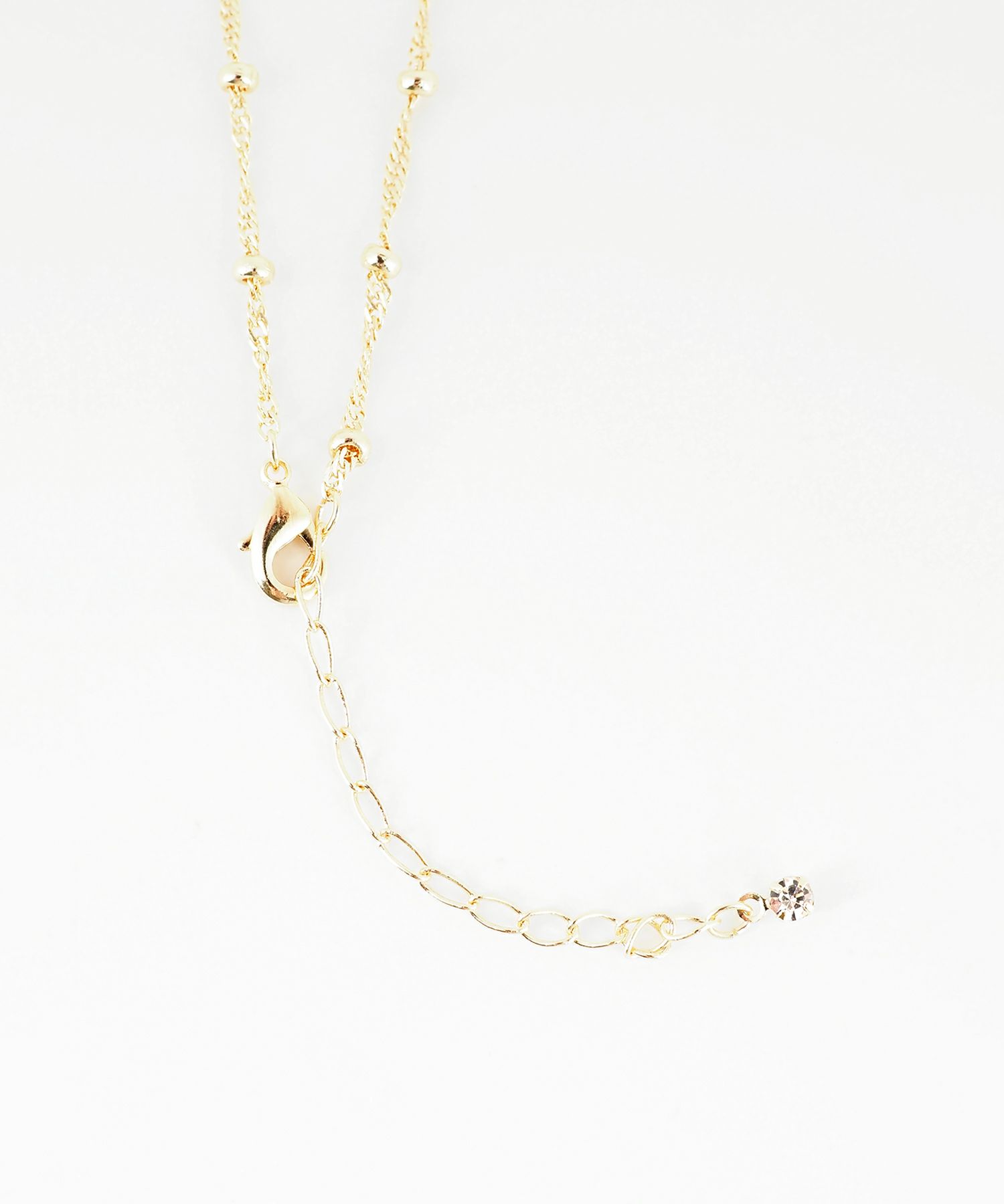 ツイストボールチェーンネックレス