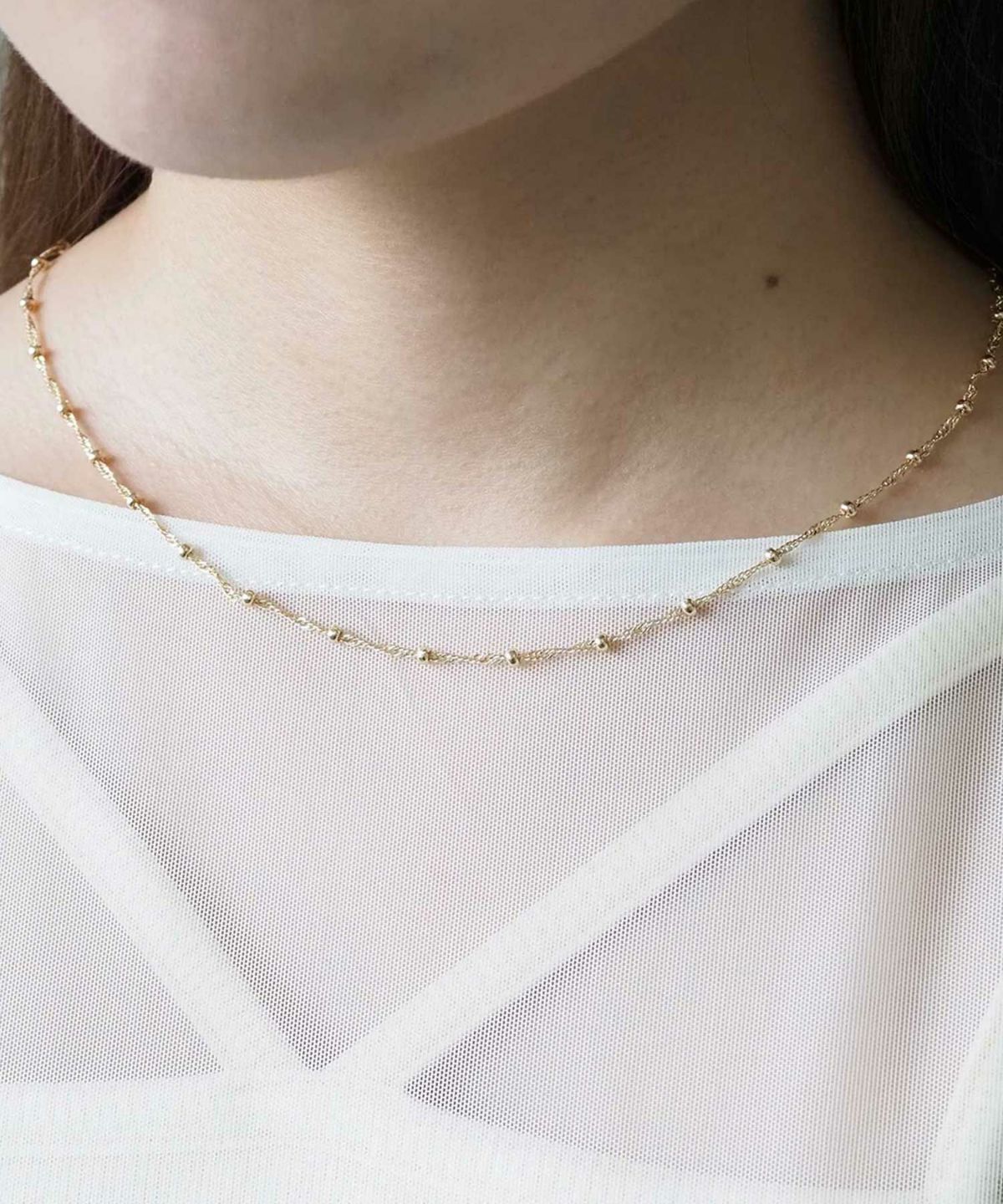 Nastydog ツイストチェーンネックレス Nastydog ツイストチェーンネックレス ツイストチェーンネックレス