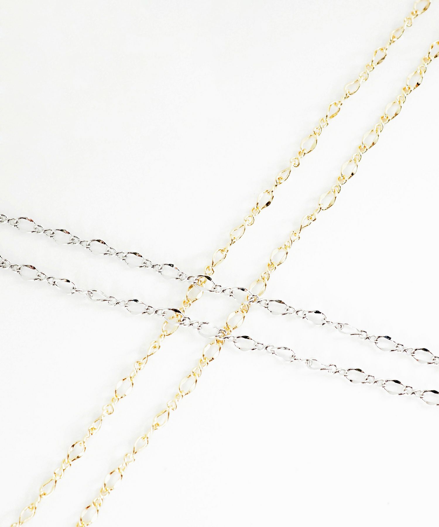 フィガロチェーンロングネックレス