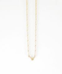 メロンシードチェーンロングネックレス