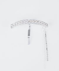 ラインストーンチェーンポニーフック