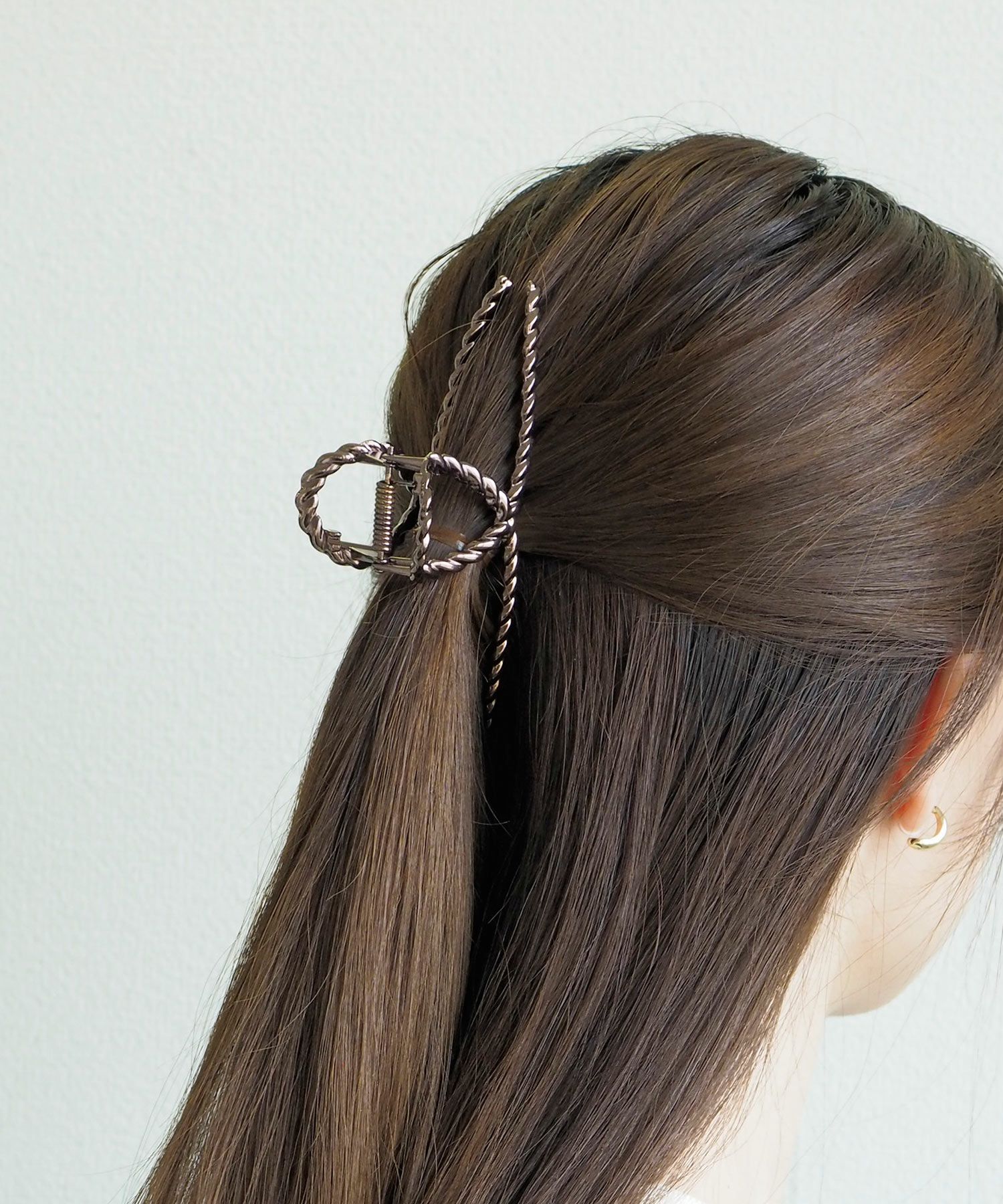 ツイストメタルくるりんスリムバンスクリップ