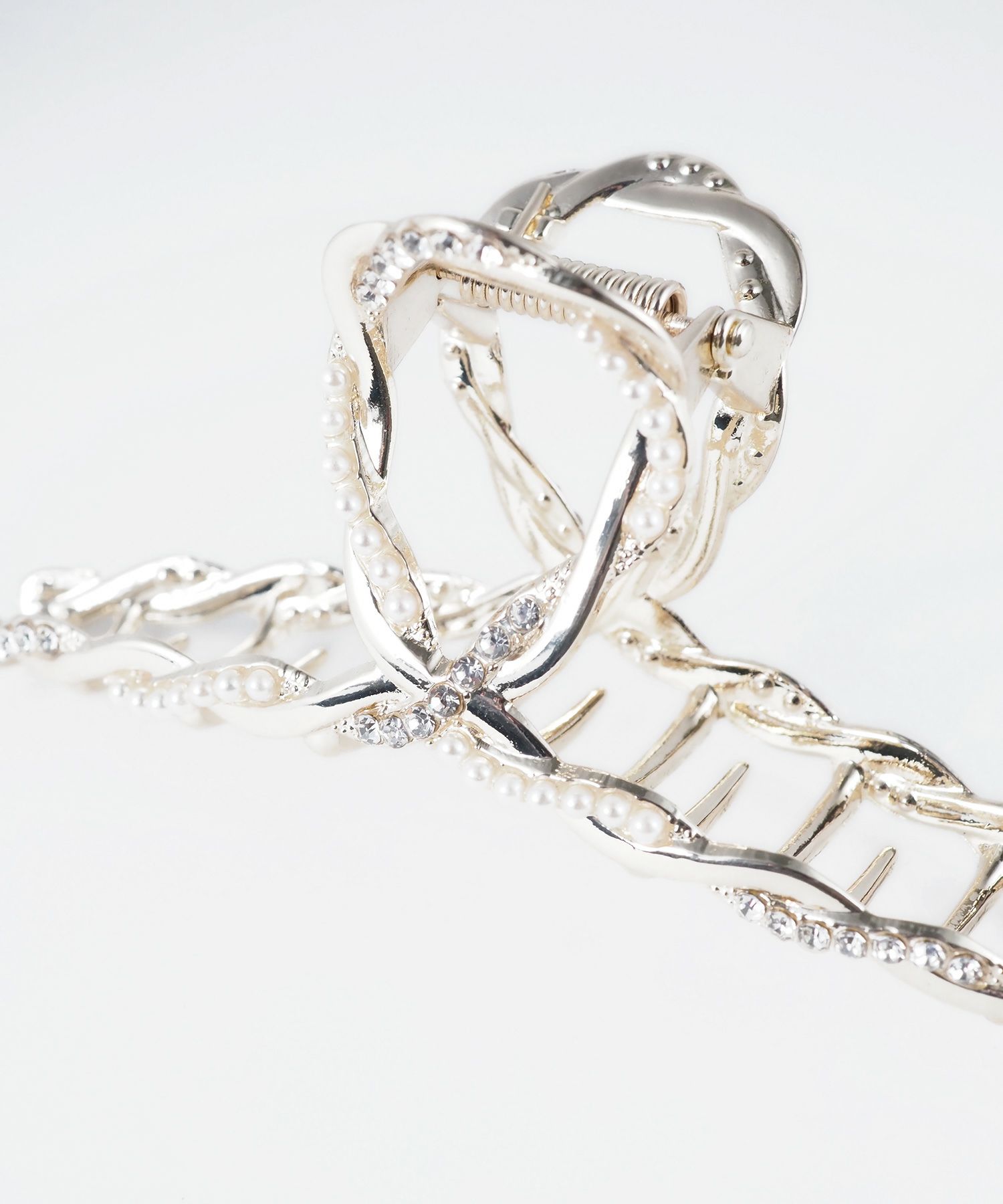 パールビジュークロスバンスクリップ