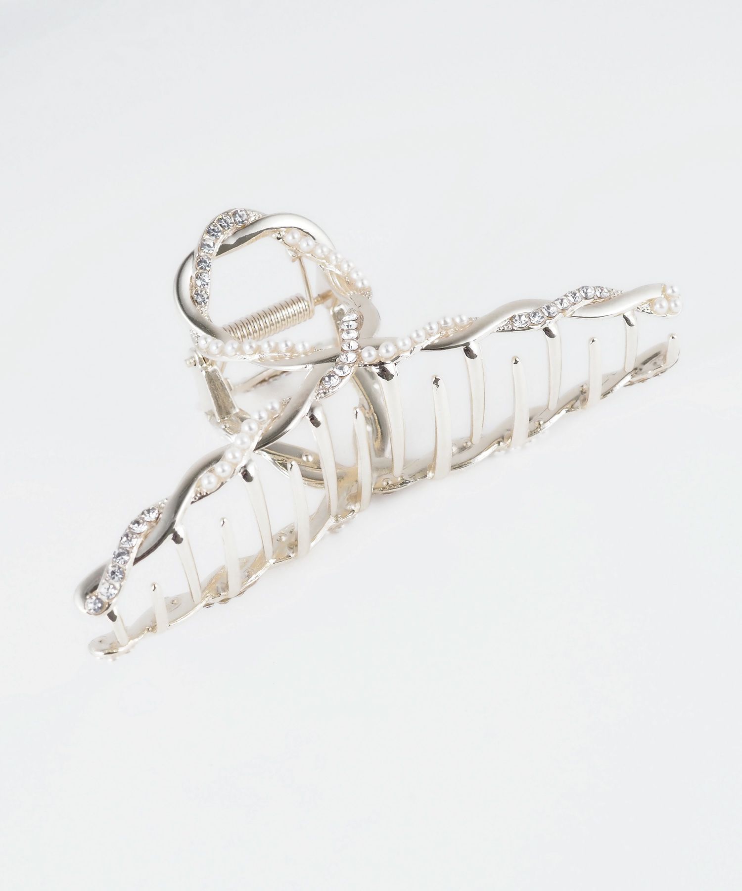 パールビジュークロスバンスクリップ