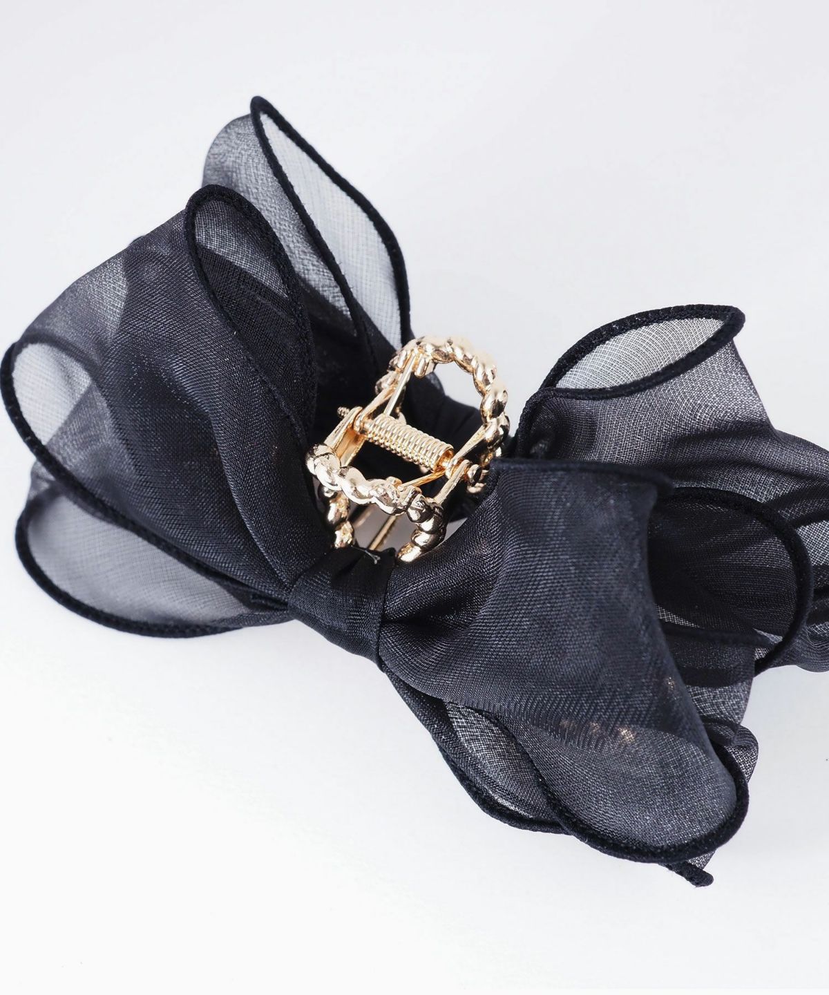 シアーリボンメタルバンスクリップ