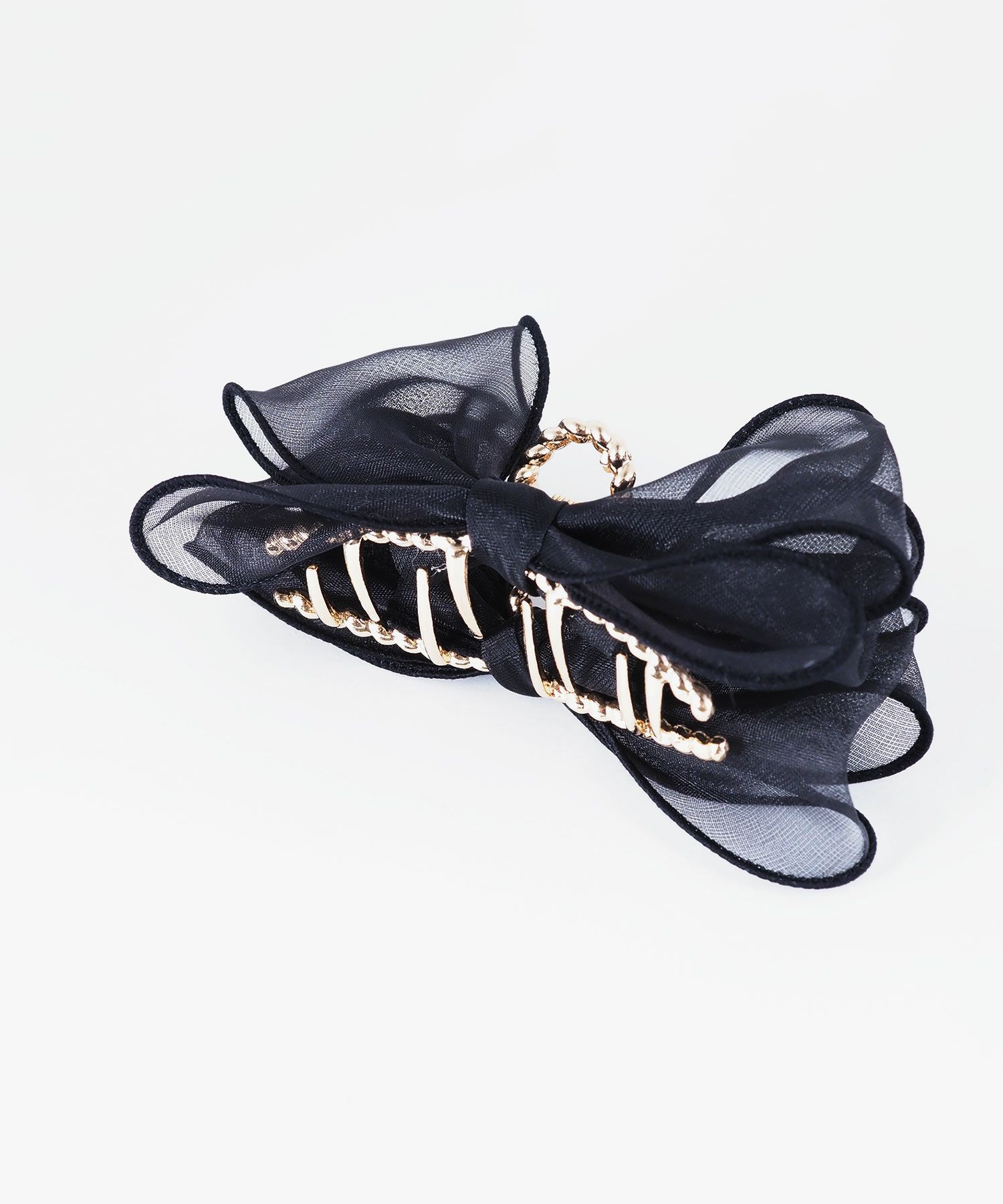 シアーリボンメタルバンスクリップ