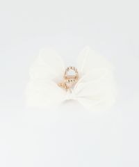 シアーリボンメタルバンスクリップ