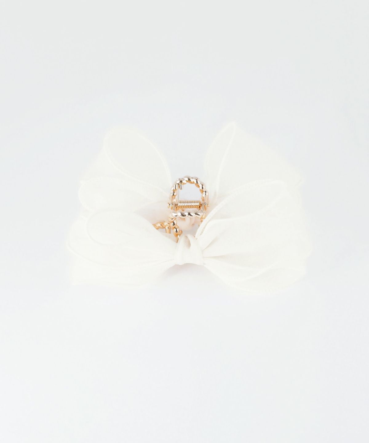 シアーリボンメタルバンスクリップ