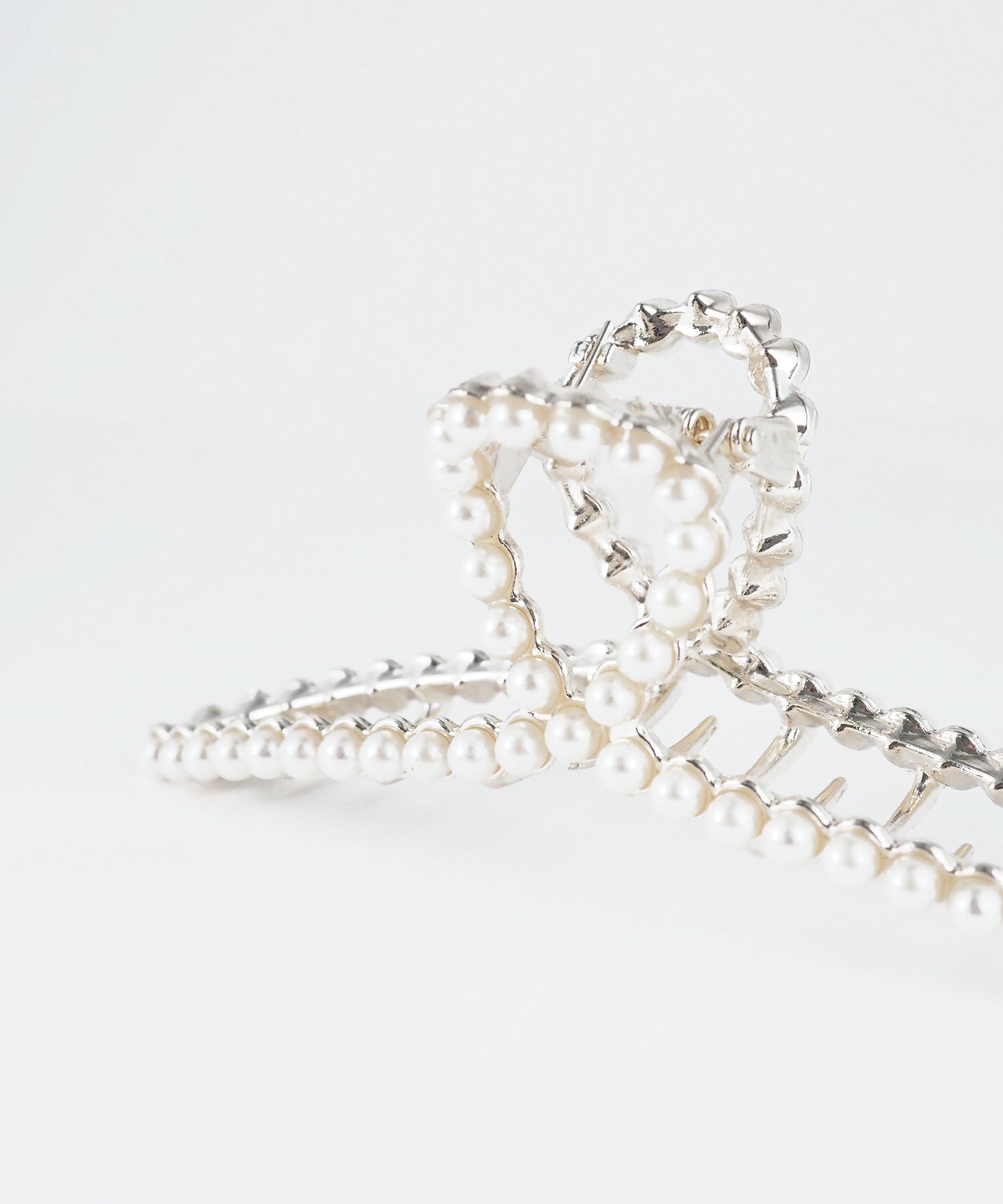 パールクロスバンスクリップ