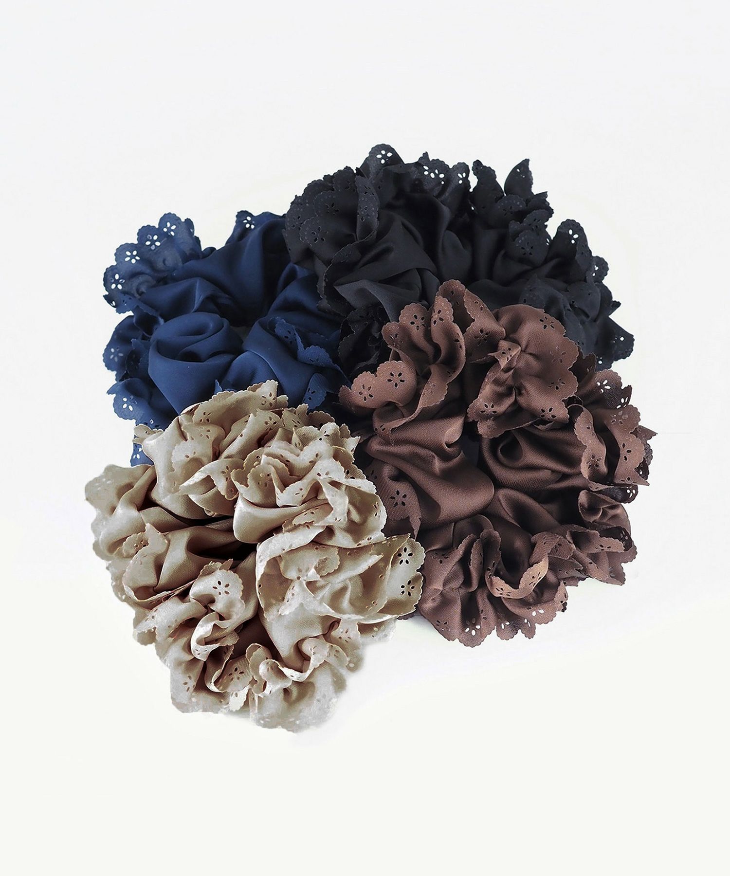 パンチングフリルシュシュ