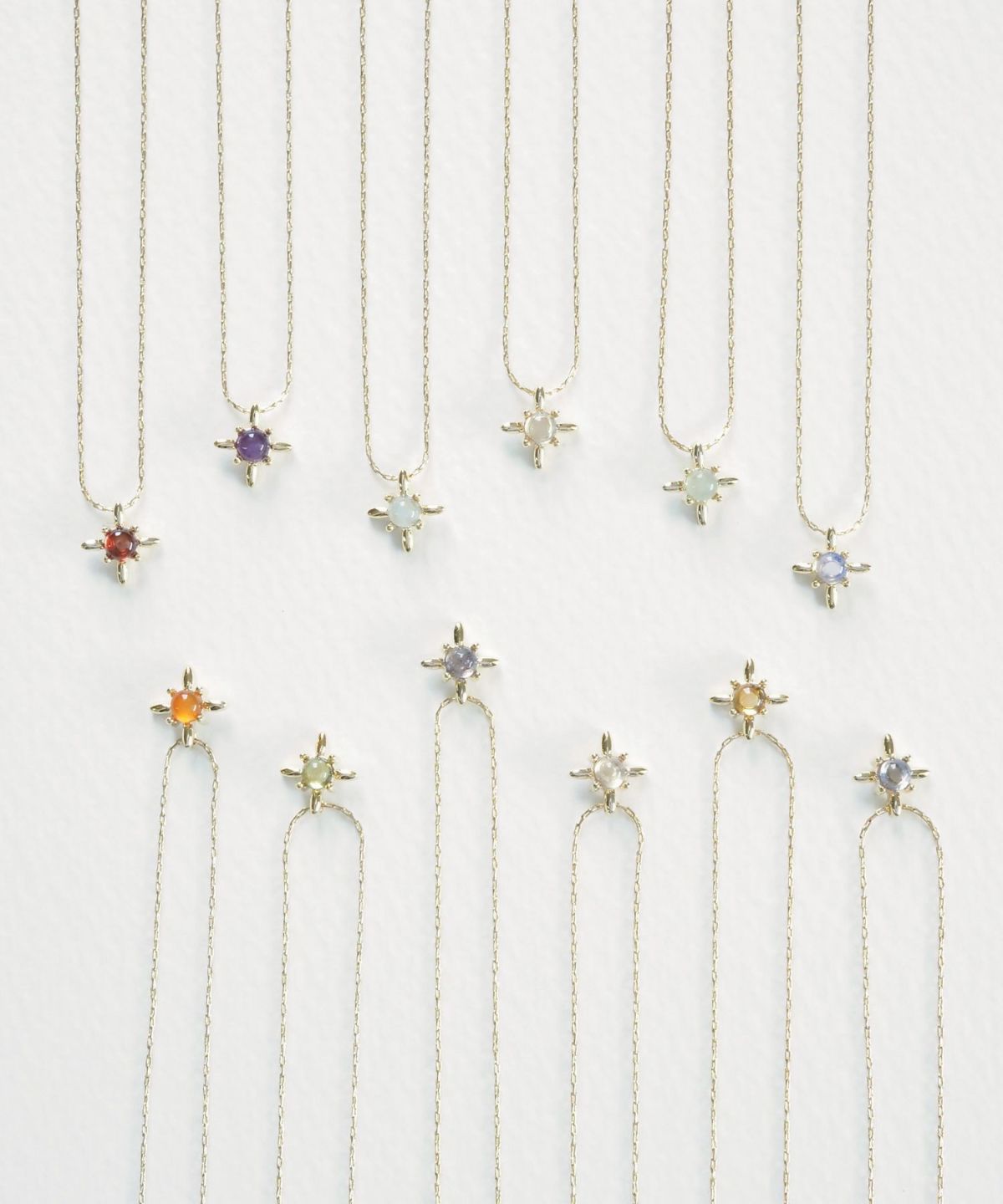 誕生石ステラネックレス【MUK Dreamy stone】