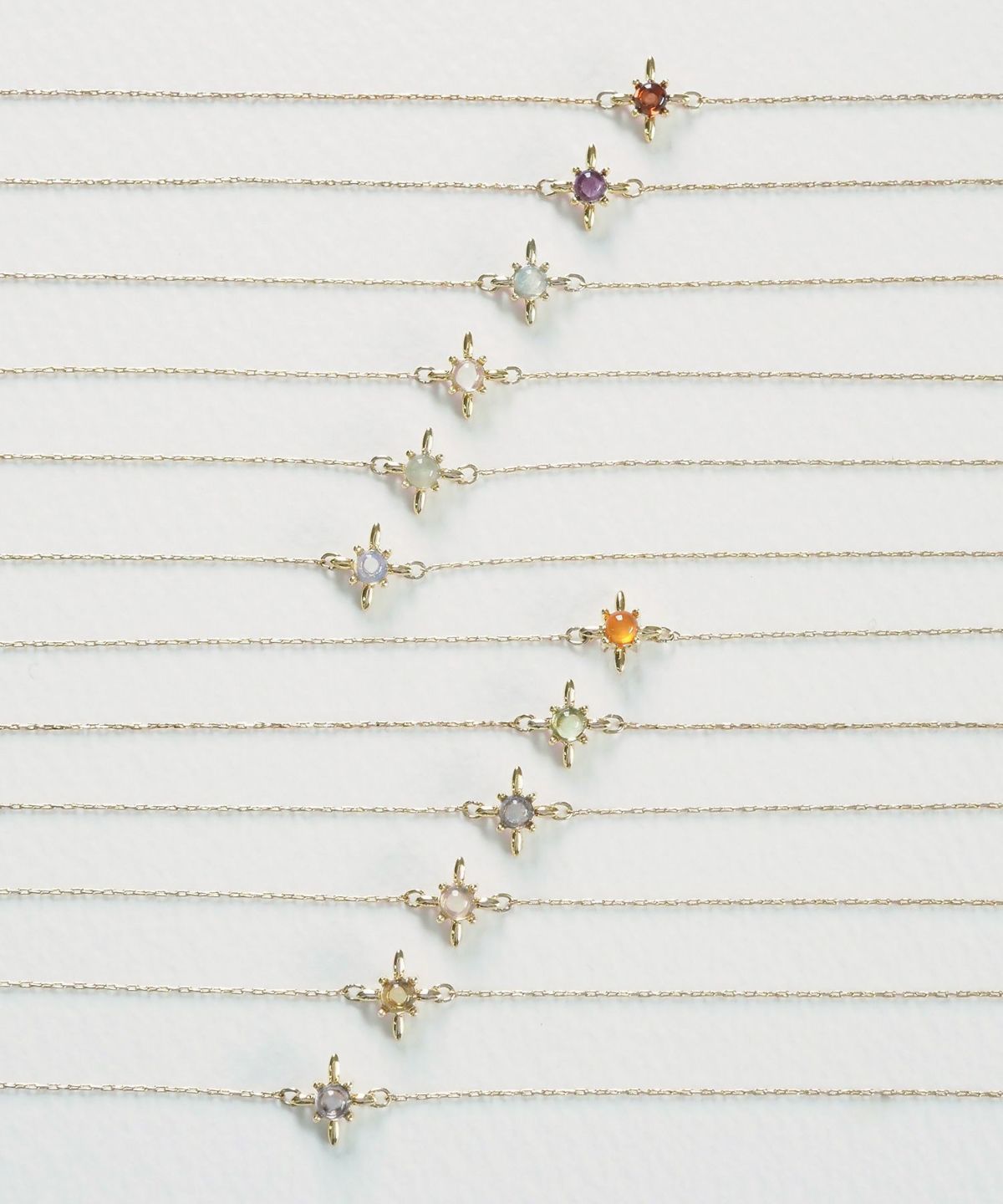 誕生石ステラブレスレット【MUK Dreamy stone】