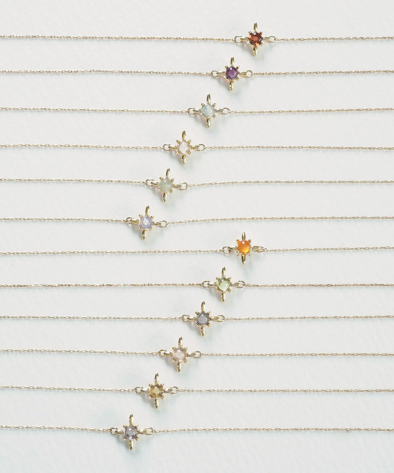 誕生石ステラブレスレット【MUK Dreamy stone】