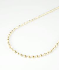 ボールチェーンステンレスネックレス