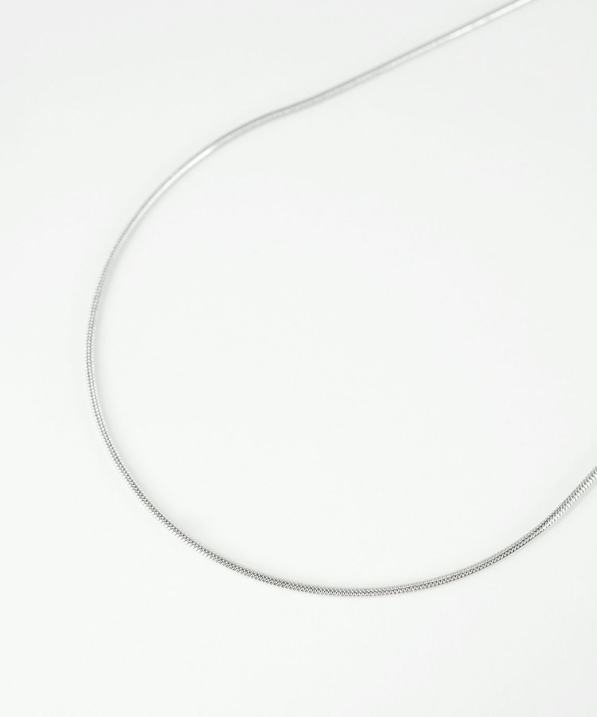 スネークチェーンステンレスネックレス