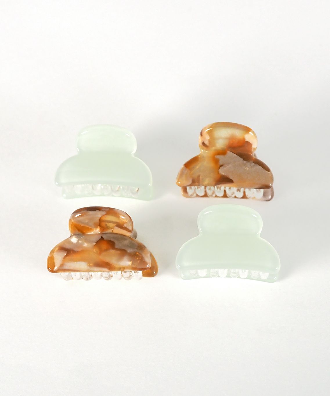 マーブルミニバンスクリップ4Pセット