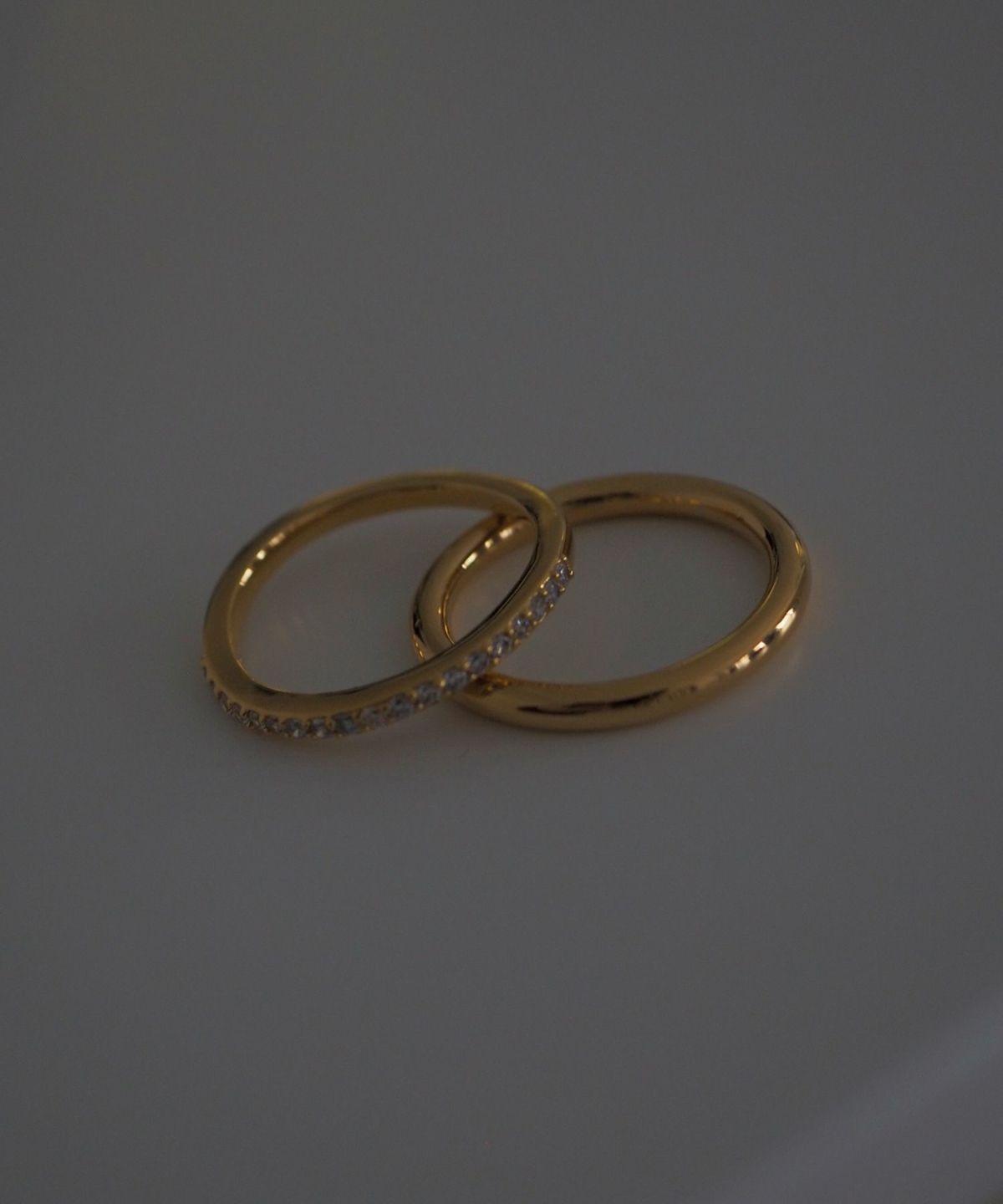 プレーンリング【over size ring collection】