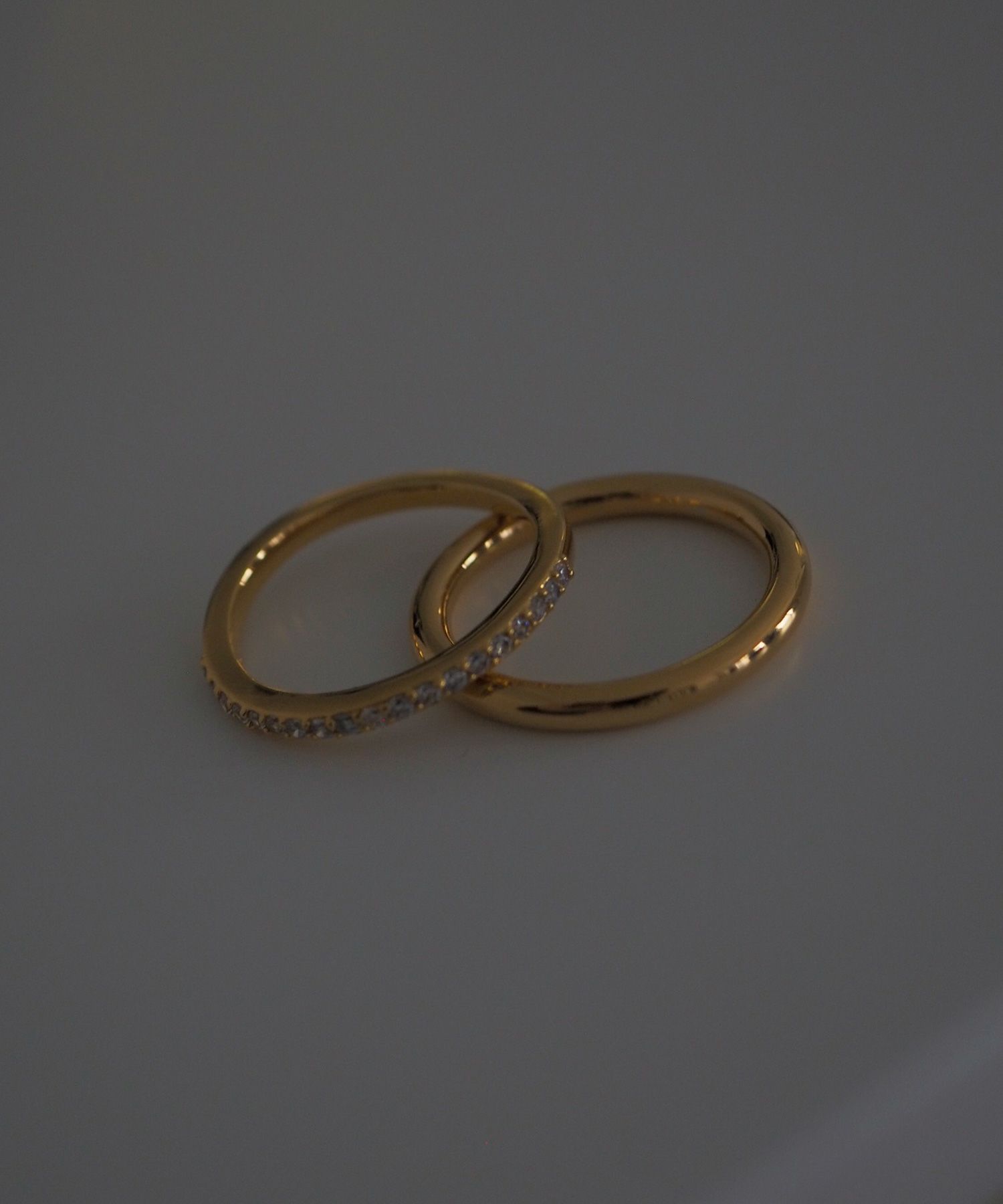 プレーンリング【over size ring collection】