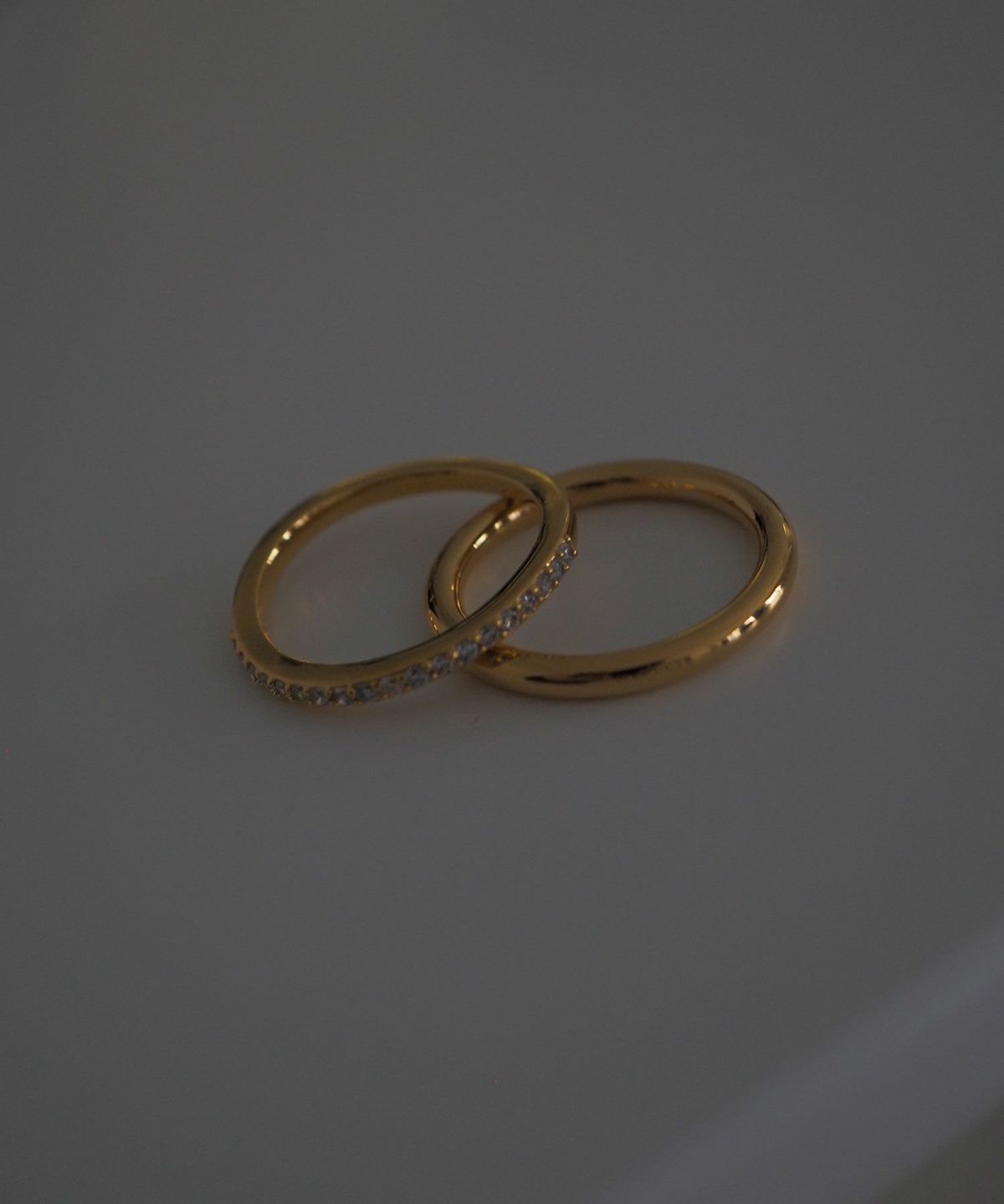 CZエタニティリング【over size ring collection】