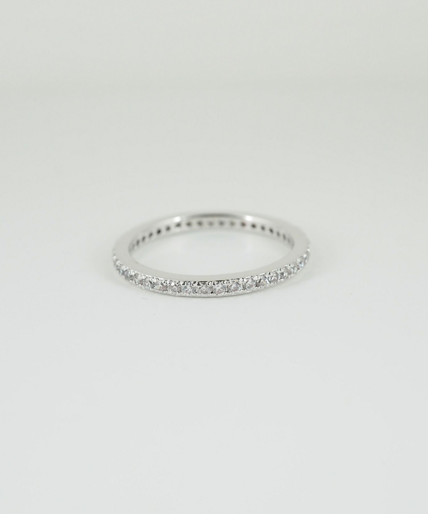 CZエタニティリング【over size ring collection】
