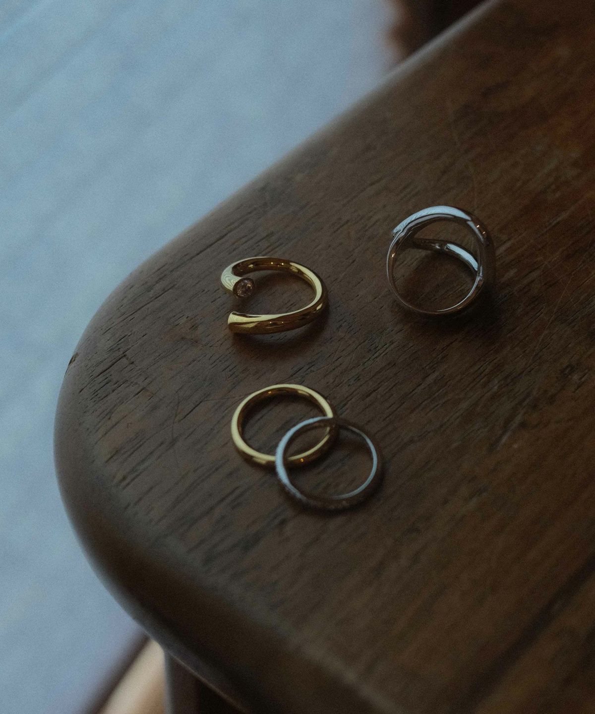 CZエタニティリング【over size ring collection】