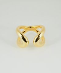 クロスプランプリング【over size ring collection】