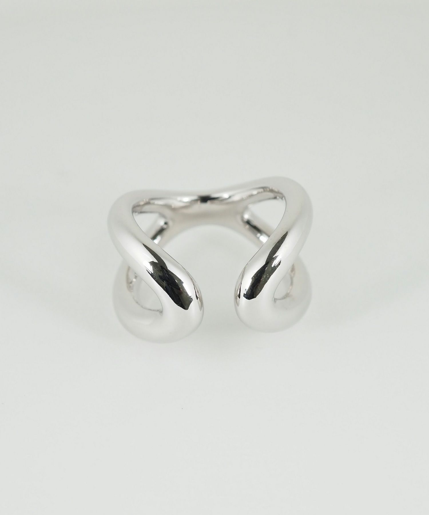 クロスプランプリング【over size ring collection】