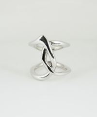 ニュアンスクロスボリュームリング【over size ring collection】