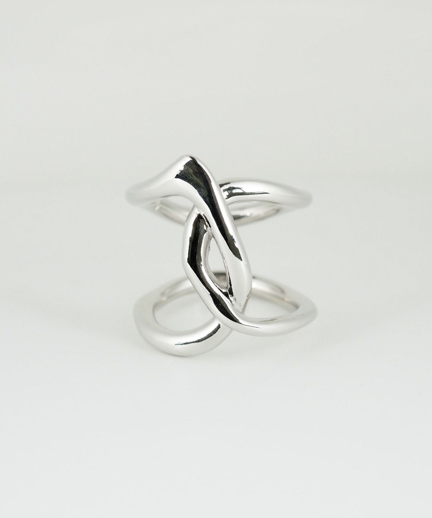 ニュアンスクロスボリュームリング【over size ring collection】