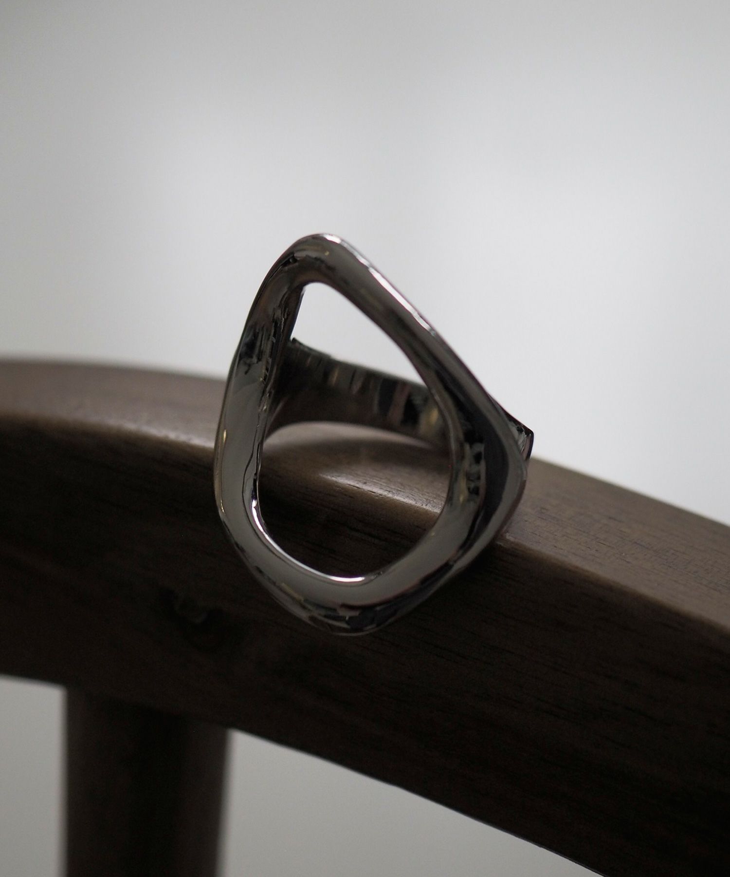 オーバルディストーションリング【over size ring collection】