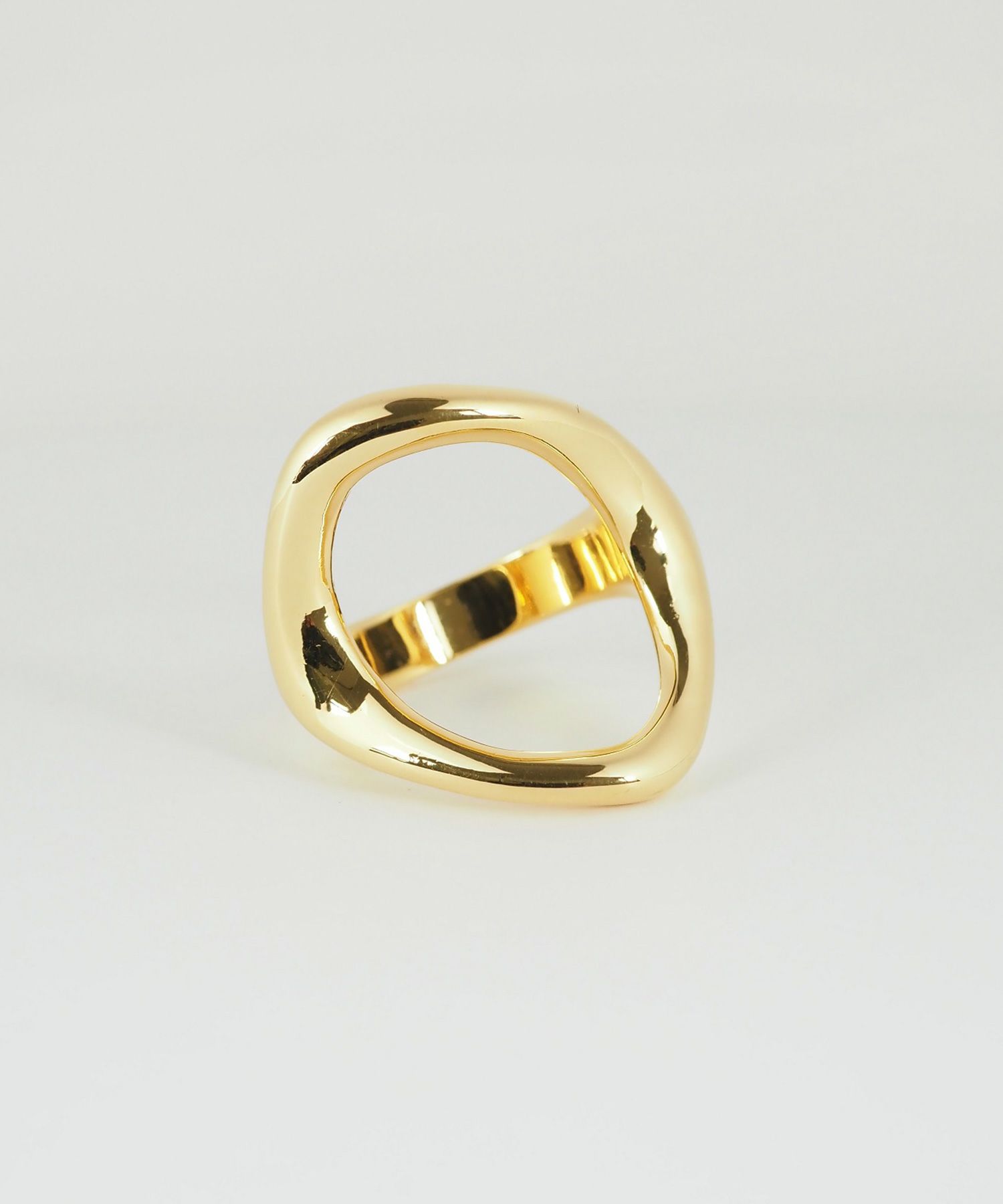 オーバルディストーションリング【over size ring collection】