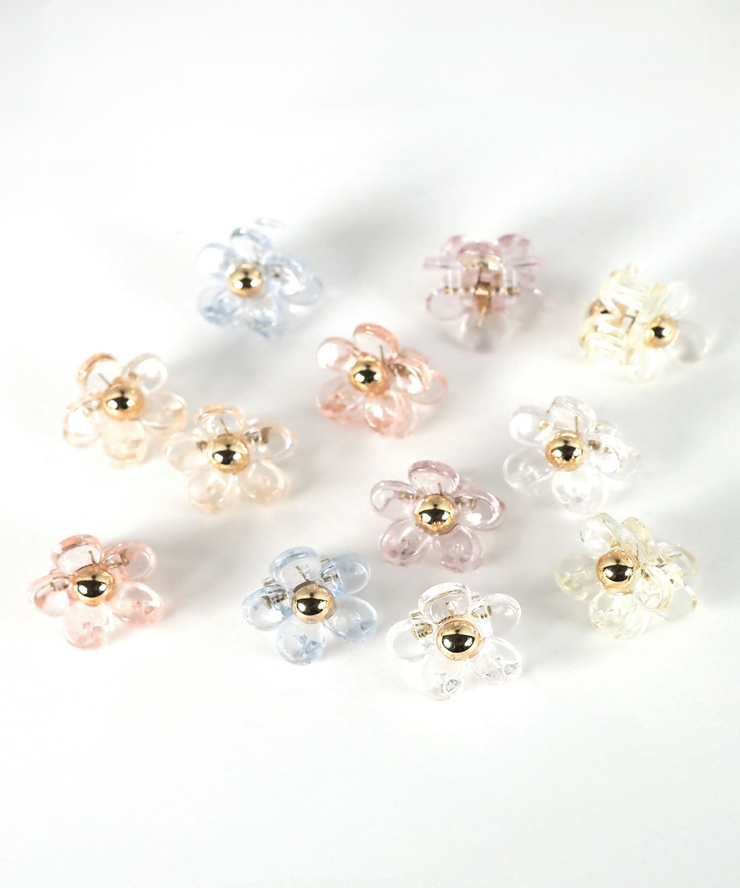 クリアフラワーミニバンスクリップ6Pセット | 【公式】MUK ONLINE SHOP