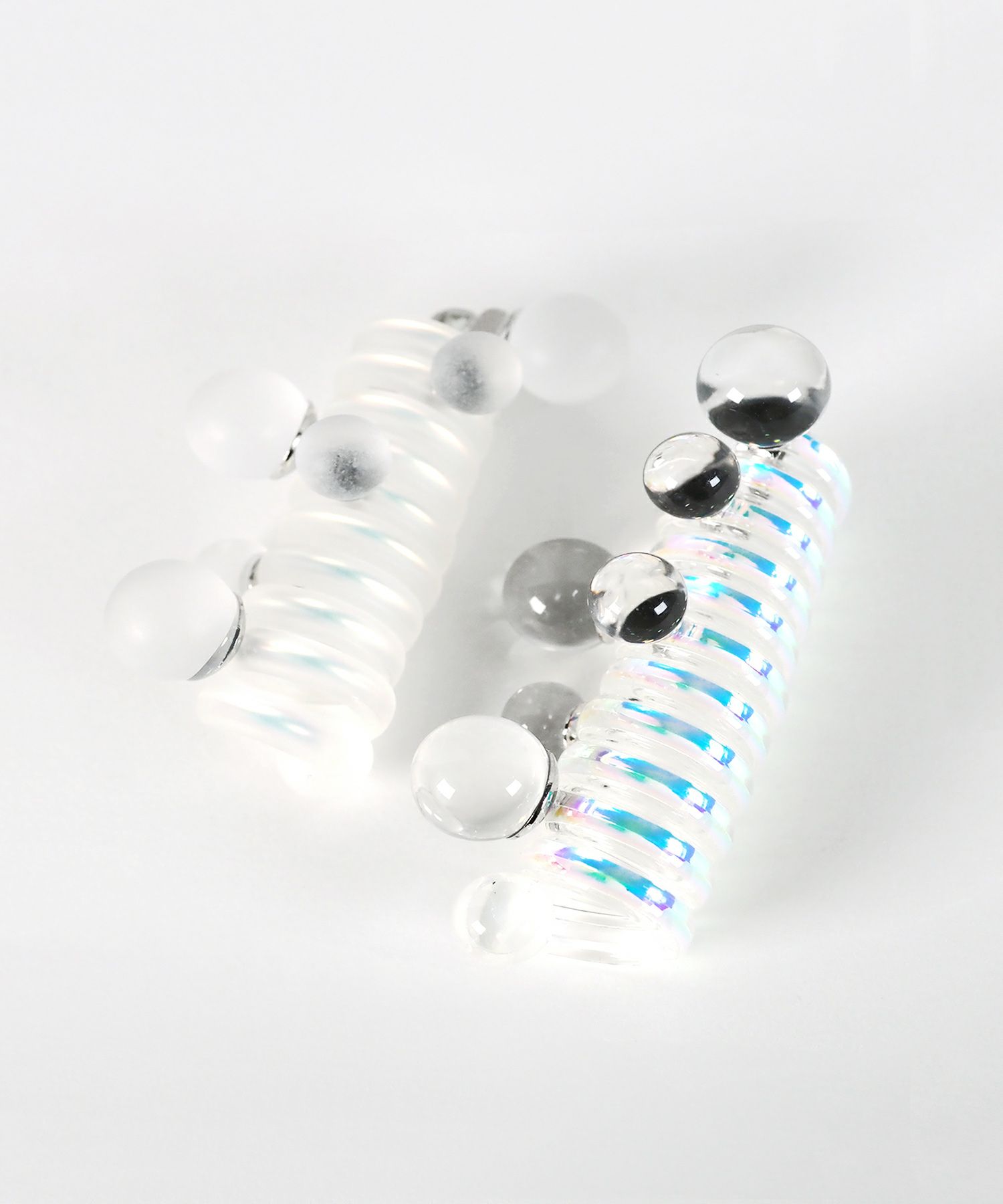 クリアボールオーロラクルクルコイルアップ