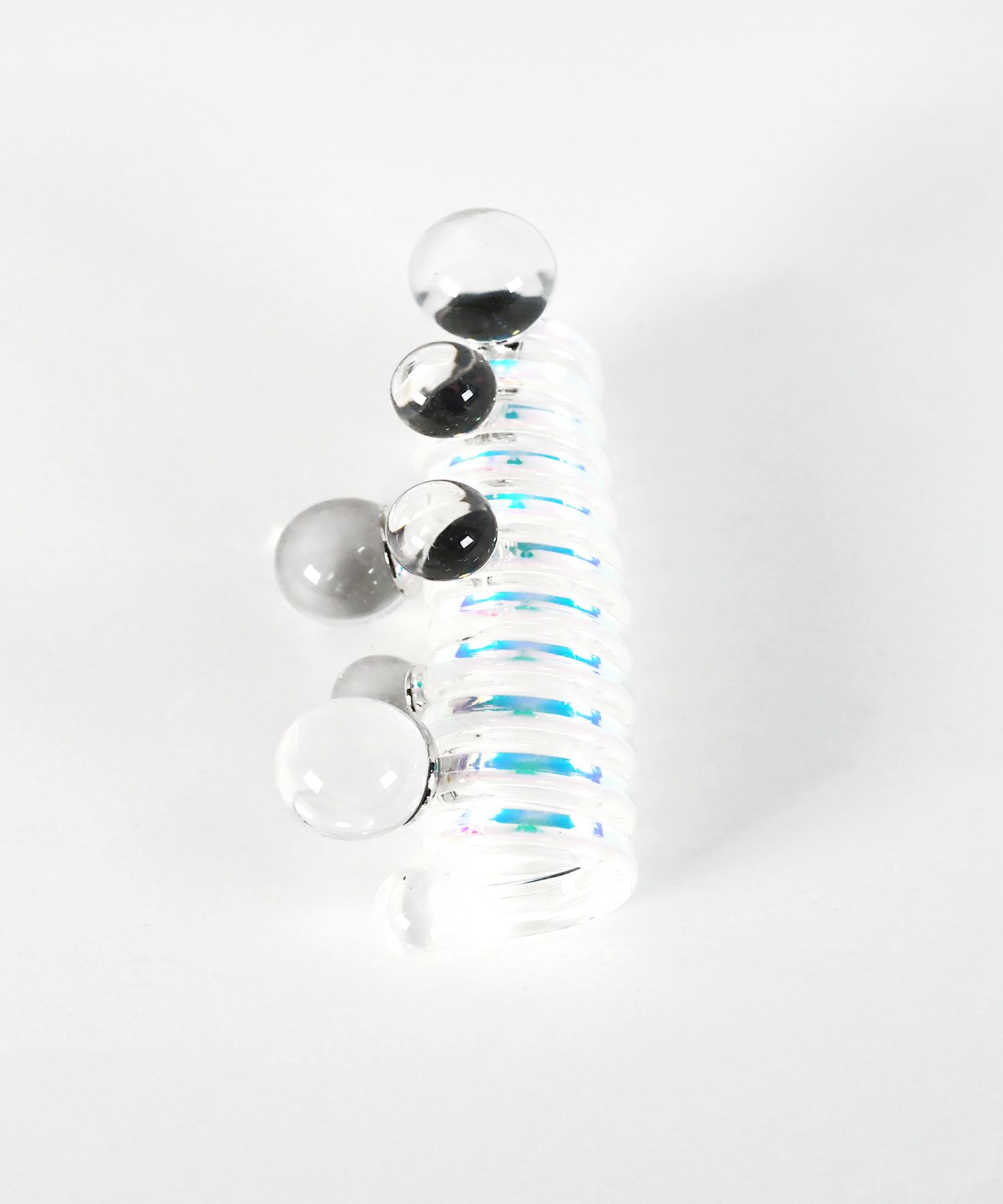 クリアボールオーロラクルクルコイルアップ