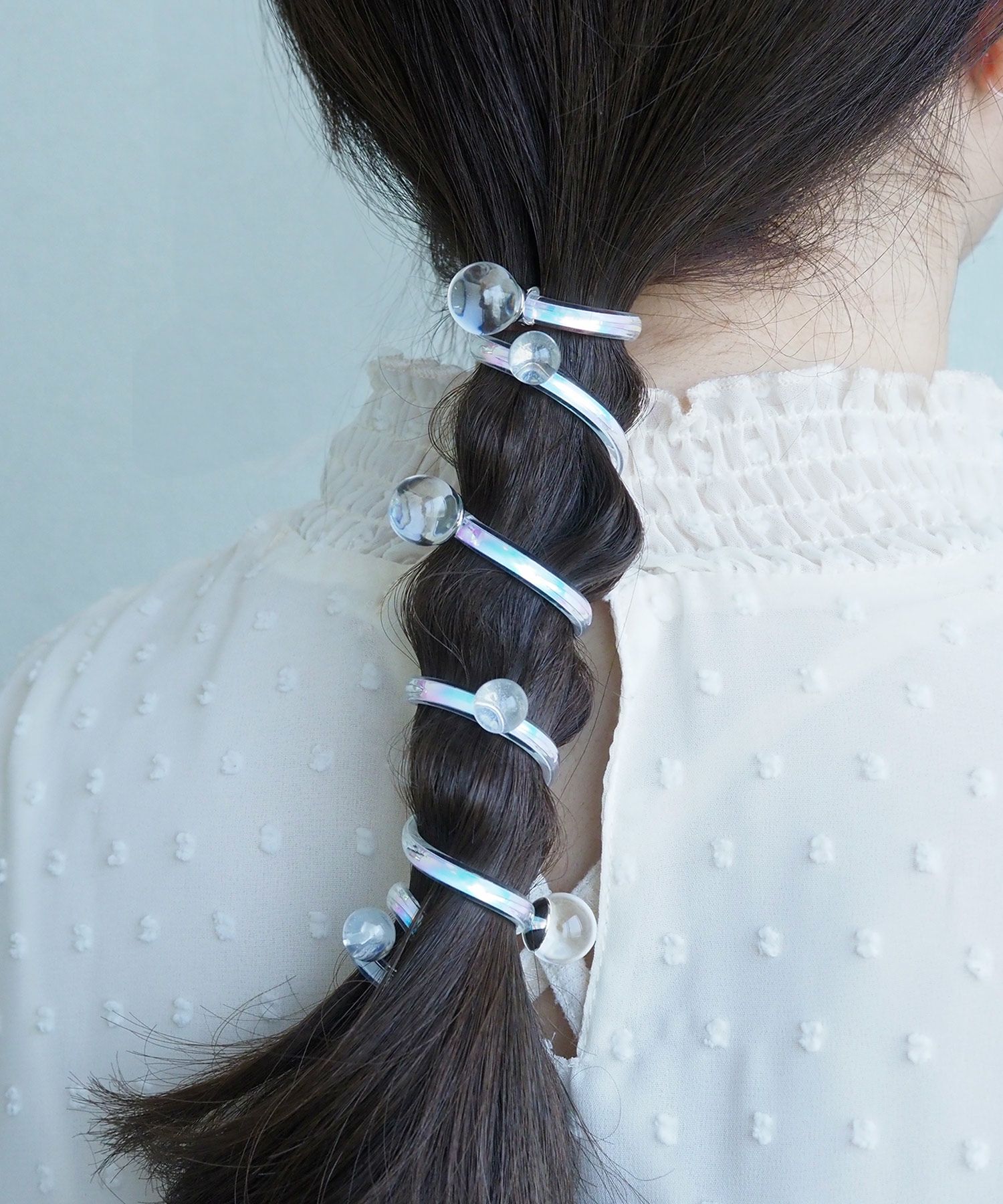 クリアボールオーロラクルクルコイルアップ