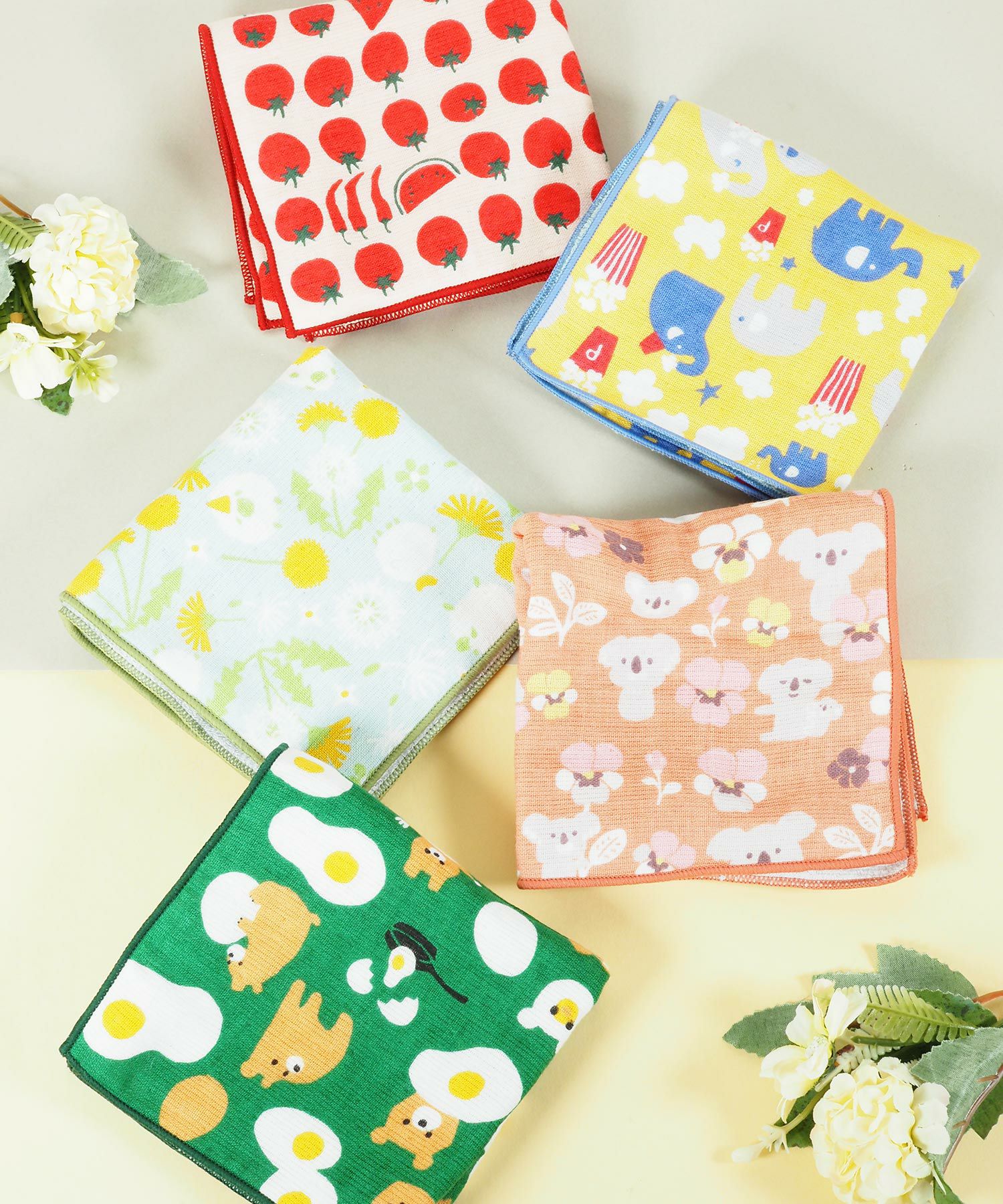 今治オーガニックコットンハンカチ【+ima】