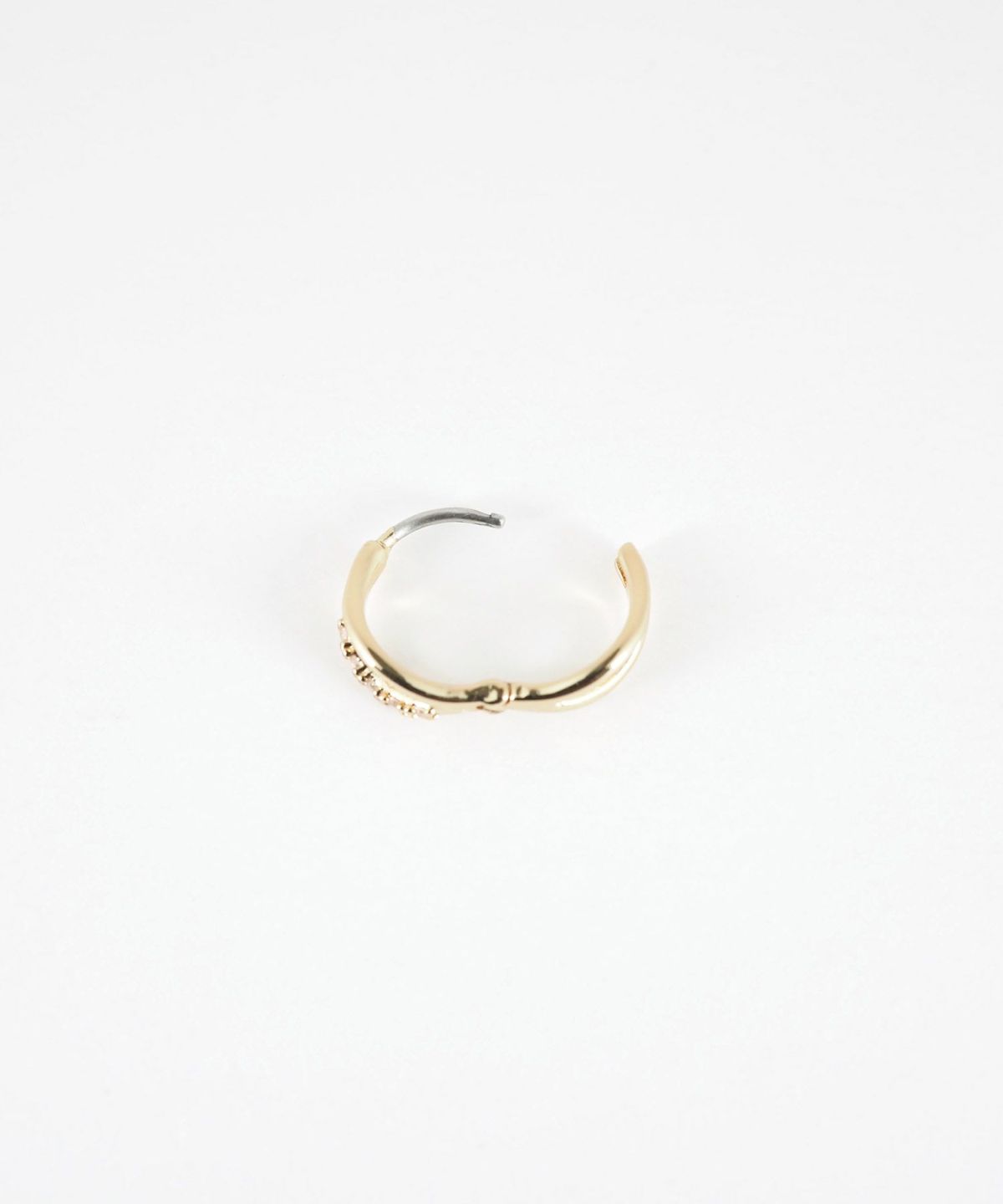 ブルジェオンフープステンレスポストピアス