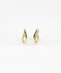 ブルジェオンフープステンレスポストピアス