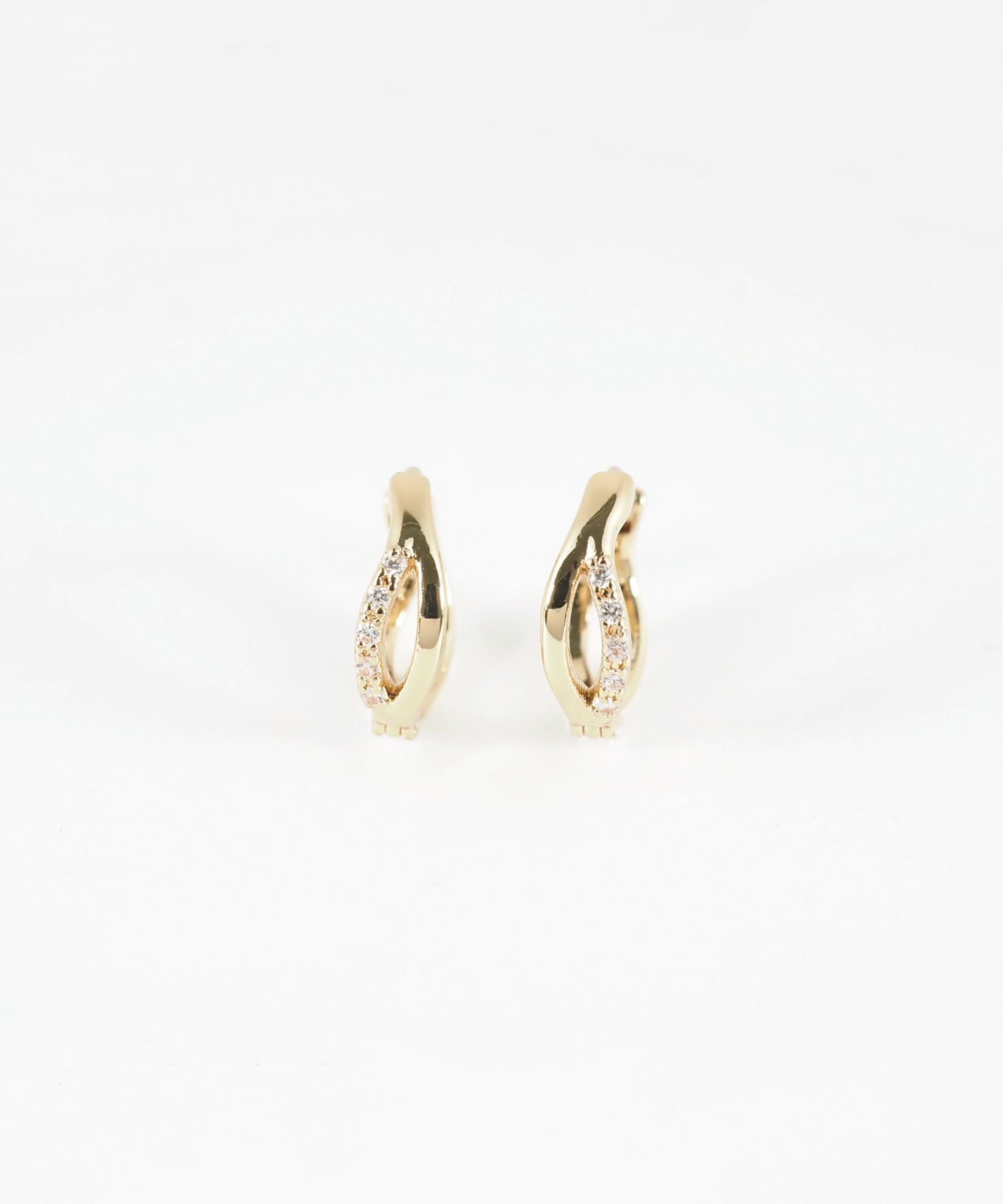 ブルジェオンフープステンレスポストピアス