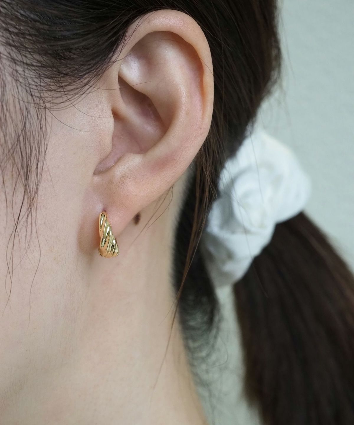 トルサードフープステンレスポストピアス