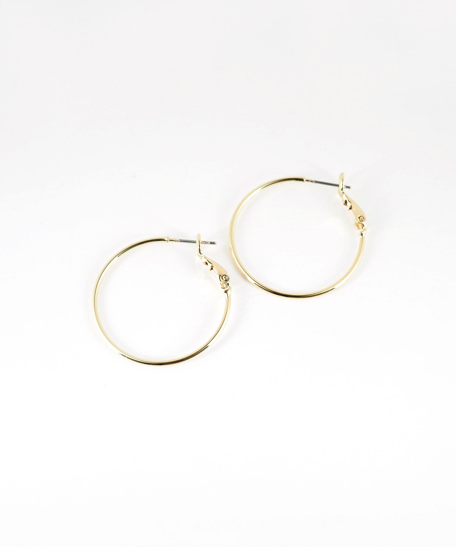 30mmフープステンレスポストピアス